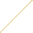 14K Gold 1.1mm Solid Polished Spiga Chain