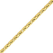 14K Gold 5.25mm Byzantine Bracelet
