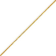 14K Gold 0.7mm Box Chain