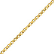 14K Gold 5mm Hollow Rolo Bracelet