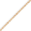 14k Rose Gold 1.1mm Rope Chain