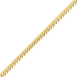 14K Gold 4.0mm Domed Curb Bracelet