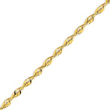 14K Gold 4.16mm Diamond Cut  Extra-Lite Rope Chain