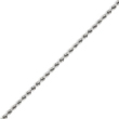 14K White Gold 2.25mm Handmade Regular Bracelet