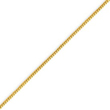 14K Gold 0.9mm Solid Polished Franco Chain