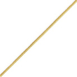 14K Gold 1.0mm Franco Chain