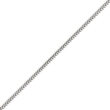 14K White Gold 1.5mm Franco Chain