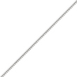 14K White Gold 1.0mm Box Chain