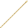 14K Yellow Gold 3.25mm Polished Fancy Link Bracelet