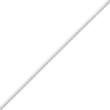 14K White Gold 0.8mm Cable Chain