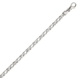 14K White Gold 4.8mm Polished Fancy Link Bracelet