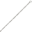 14K White Gold 3.25mm Fancy Link Bracelet