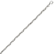 14K White Gold 3.75mm Polished Fancy Link Bracelet
