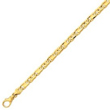 14K Gold 5.75mm Polished Fancy Link Bracelet
