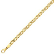 14K Gold 6.85mm Polished Fancy Link Bracelet