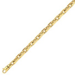 14K Gold 6.4mm Polished Fancy Link Bracelet