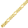 14K Gold 11.8mm Polished Fancy Link Bracelet