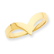 14K Gold Polished Fancy Ring