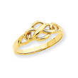 14K Gold Free Form Knot Ring