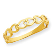 14K Gold Heart Ring