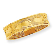 14K Gold Footprints In The Sand Ring