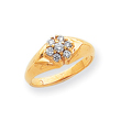 14K Gold AA Diamond Ring