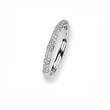 Karat Platinum .25ctw Diamond Micro Pave Ring