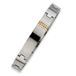 Stainless Steel and IPG-plated Diamond ID Bracelet
