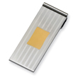 Stainless Steel Gold-plated Money Clip