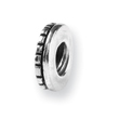Sterling Silver Reflections Notched Spacer Bead