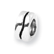 Sterling Silver Reflections Wavy Spacer Bead