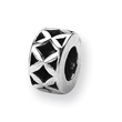 Sterling Silver Reflections X Spacer Bead