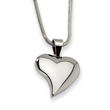 Stainless Steel Heart Pendant Necklace