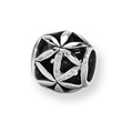 Sterling Silver Reflections Floral Bali Bead