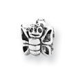Sterling Silver Reflections Kids Butterfly Bead