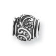 Sterling Silver Reflections Floral Bead
