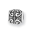 Sterling Silver Reflections Heart Bead