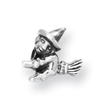 Sterling Silver Reflections Kids Witch Bead