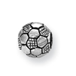 Sterling Silver Reflections Kids Soccer Ball Bead