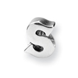 Sterling Silver Reflections Letter S Bead