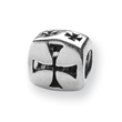 Sterling Silver Reflections Maltese Cross Bead