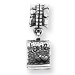 Sterling Silver Reflections Love Note Dangle Bead