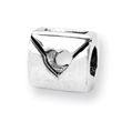 Sterling Silver Reflections Love Note Bead