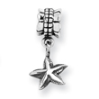 Sterling Silver Reflections Starfish Dangle Bead