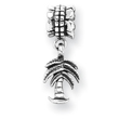 Sterling Silver Reflections Palm Tree Dangle Bead