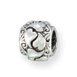 Sterling Silver Reflections Hearts Bead