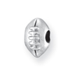 Sterling Silver Reflections Kids Football Bead