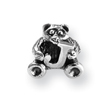 Sterling Silver Reflections Kids Letter J Bead