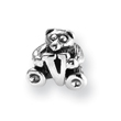 Sterling Silver Reflections Kids Letter V Bead