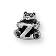 Sterling Silver Reflections Kids Letter Z Bead